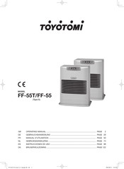 Toyotomi FF-55T Operating Manual