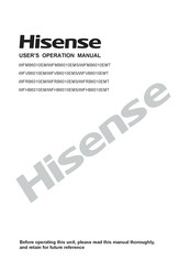 Hisense WFMB6010EM User's Operation Manual
