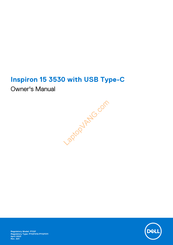 Dell Inspiron 15 3530 Owner's Manual