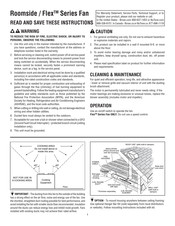 Broan A000HFNF Instructions Manual