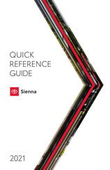 Toyota Sienna 2021 Quick Reference Manual