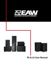 EAW RS121 User Manual