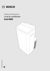 Bosch Cool 4000 Installation And Operating Instructions Manual