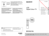 Sony BRAVIA KDL-40HX700 Manual