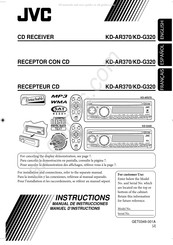 JVC KD-G320 Instructions Manual