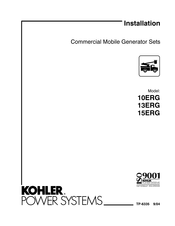 Kohler 15ERG Installation Manual