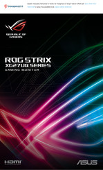 Asus ROG STRIX XG27UQR Series Manual