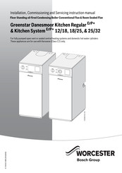 Bosch Worcester Greenstar Danesmoor 18/25 Installation, Commissioning And Servicing Instruction Manual