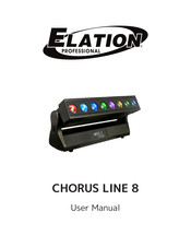 Elation CHORUS LINE 8 User Manual