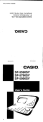 Casio SF-5990SY User Manual