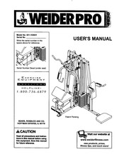 Weider 831.15393 User Manual