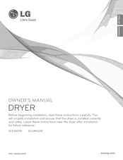 LG DLG4802W Owner's Manual