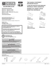 Delta B2512LF-PPU Manual