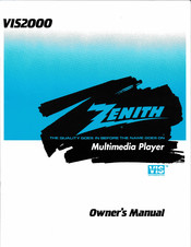 Zenith VIS2000 Owner's Manual