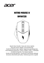 Acer NITRO MOUSE II Quick Start Manual