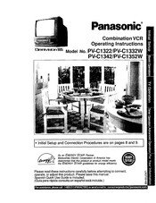 Panasonic Omnivision PV-C 1352W Operating Instructions Manual
