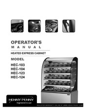 Henny Penny HEC-103 Operator's Manual