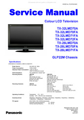 Panasonic Viera TX-26LMD70A Service Manual