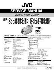 JVC GR-DVL557EK Service Manual