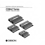 Orion CO 430 Installation Manual