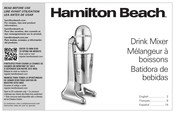 Hamilton Beach DM05 Manual