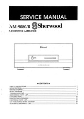 Sherwood am-9080B Service Manual
