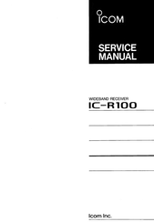 Icom IC-R100 Service Manual