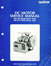 Brother MD-802 Service Manual