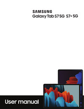 Samsung Galaxy Tab S7+ 5G User Manual