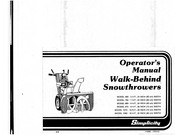 Simplicity Sno-Away 8-70 Operator's Manual