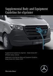 Mercedes-Benz eSprinter 907 Series 2024 Supplemental Manual