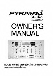 Pyramid PM-8501 Owner's Manual