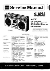 Sharp GF-9090HB Service Manual