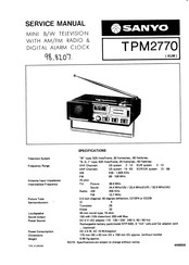Sanyo TPM2770 Service Manual