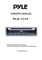 Pyle PLD-131F Owner's Manual