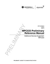 Motorola MPC533 Reference Manual