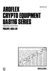 Philips AROFLEX CRYPTO EQUIPMEN UA8116 Series Operating Instructions Manual