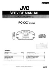 JVC RC-QC7 Service Manual