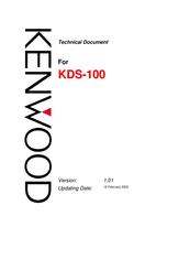 Kenwood FleetSync KDS-100 Technical Document