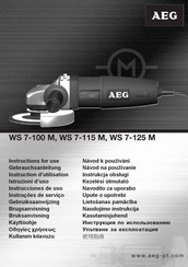 AEG WS 7-100 M Instructions For Use Manual