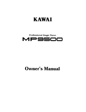 Kawai MP9500 Owner's Manual