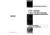 Casio HR-110S Operation Manual