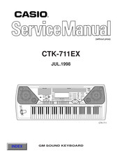 Casio CTK-711EX Service Manual