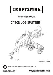 Craftsman CMXGLXT2700 Instruction Manual