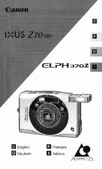 Canon ELPH370Z User Manual