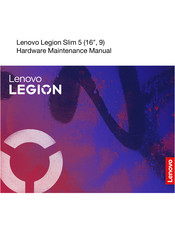 Lenovo Legion Slim 5 16ARP9 Hardware Maintenance Manual