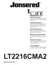 Jonsered LT2216CMA2 Instruction Manual