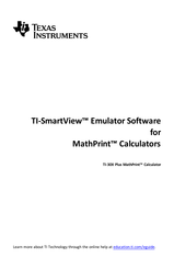 Texas Instruments MathPrint TI-30X Plus Manual