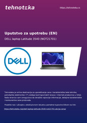 Dell NOT21701 Setup And Specifications