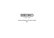 Seiko 6R51 Instruction Manual